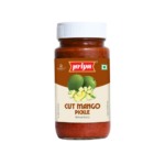 Priya CUT MANGO PICKLE (without Garlic ) 300G